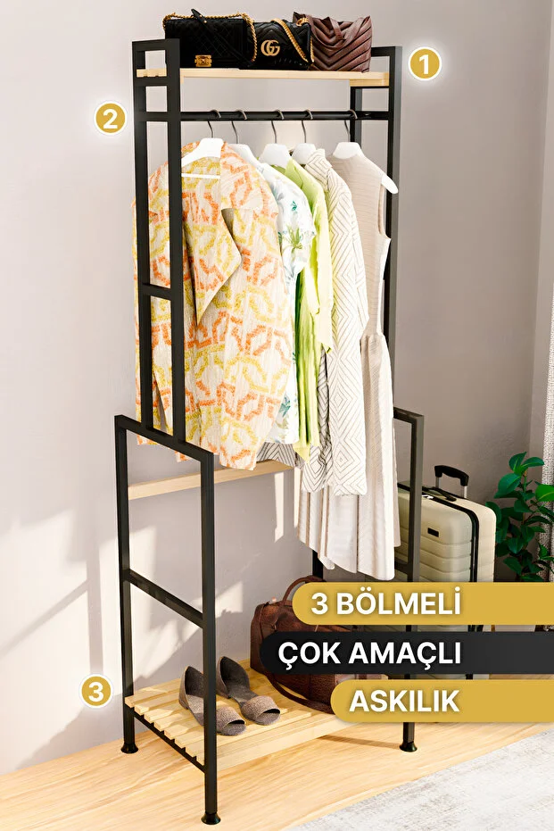 Askılık & Gardırop Vestiyer Dolabı